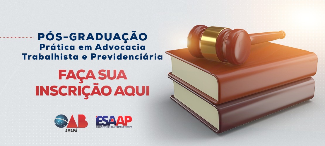 INSCRIÇÕES PÓS GRADUÇÃO